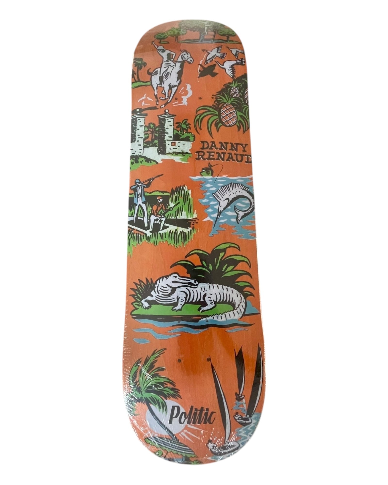 Politic Skateboards Renaud Florida Deck 8.25β