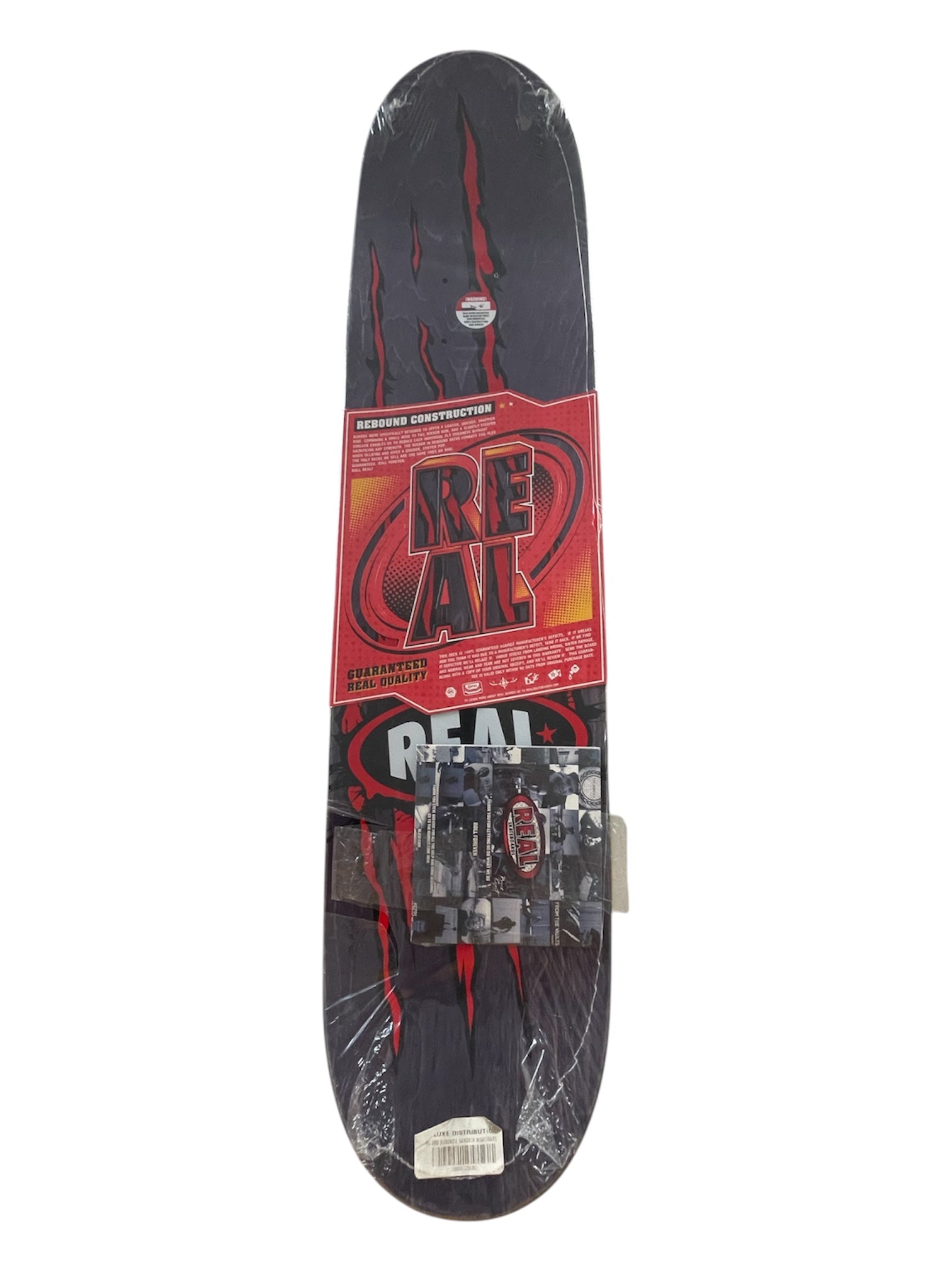 2009 Real Skateboards Gangster Nightmare Dennis Busenitz Pro Deck 7.75”