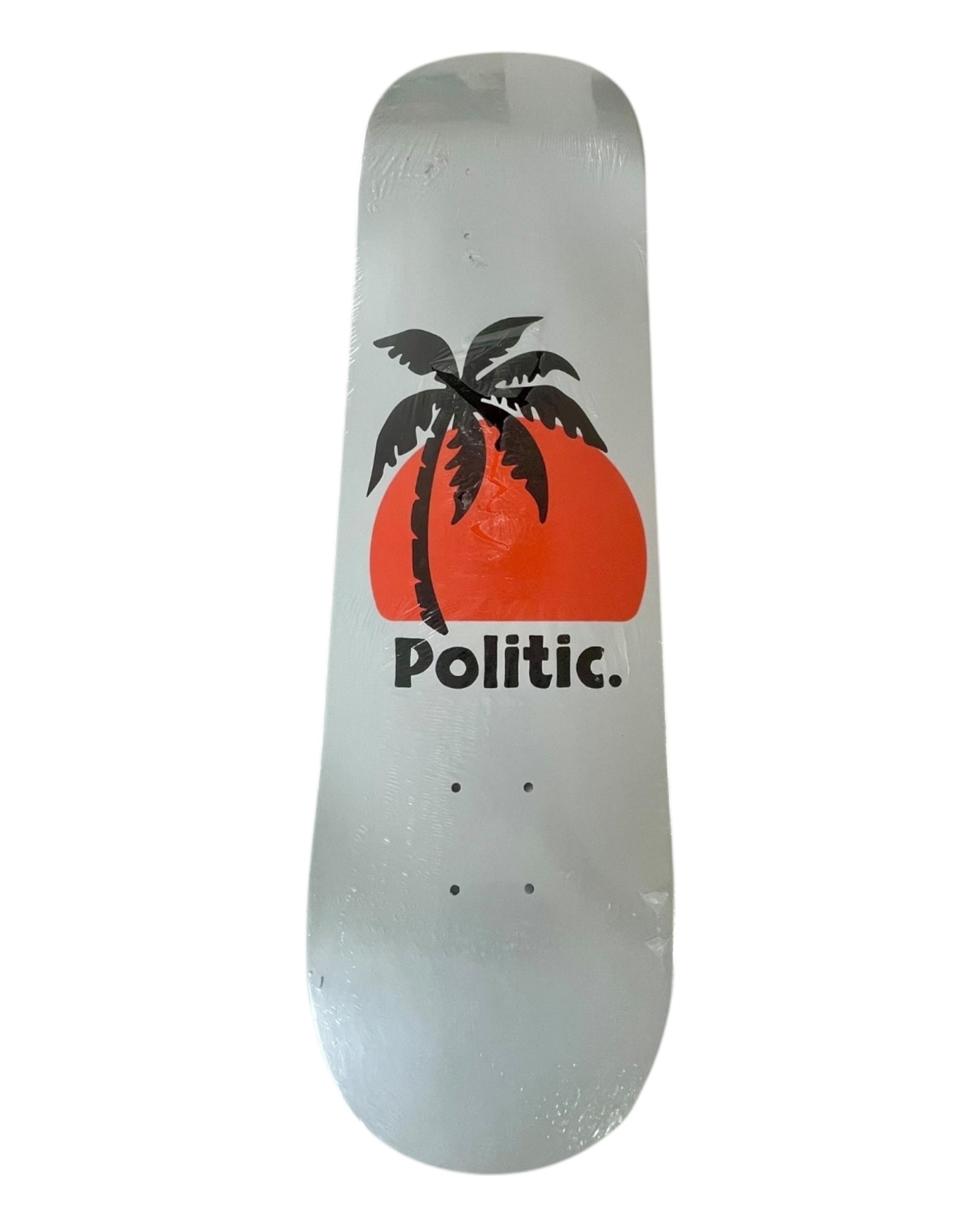 Politic Skateboards Palm Tree Deck 8.25”