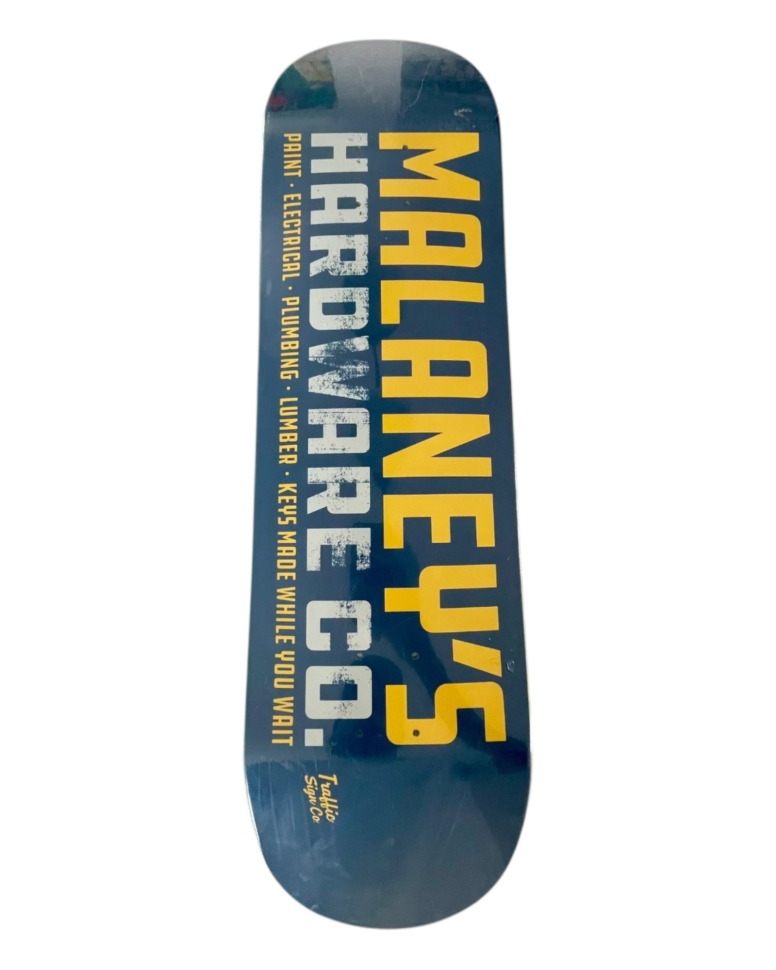 Traffic Skateboard Malaney’s Hardware Deck 8.375”
