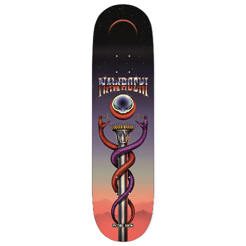 Picture Show Skateboards Caduceus Taylor Nawrocki Pro Deck 8.25”