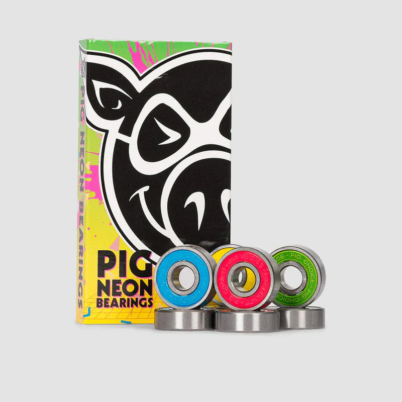 PIG Wheels NEON Bearings